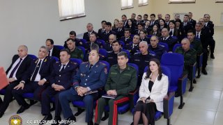 The Chairman of the RA Investigative Committee Artur Poghosyan Held Meeting in Subdivisions of Shirak Regional Investigative Department